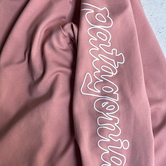 Patagonia Kids Light Pink Hoodie - Picture 4 of 6